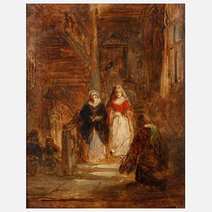 Charles Meer Webb, Begegnung im Treppenhaus