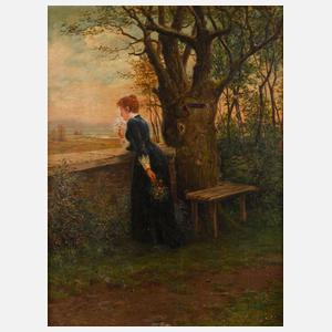 Münck, Dame im Park