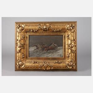 Constantin Stoiloff, Russische Schlittenfahrt