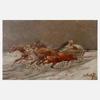 Constantin Stoiloff, Russische Schlittenfahrt111