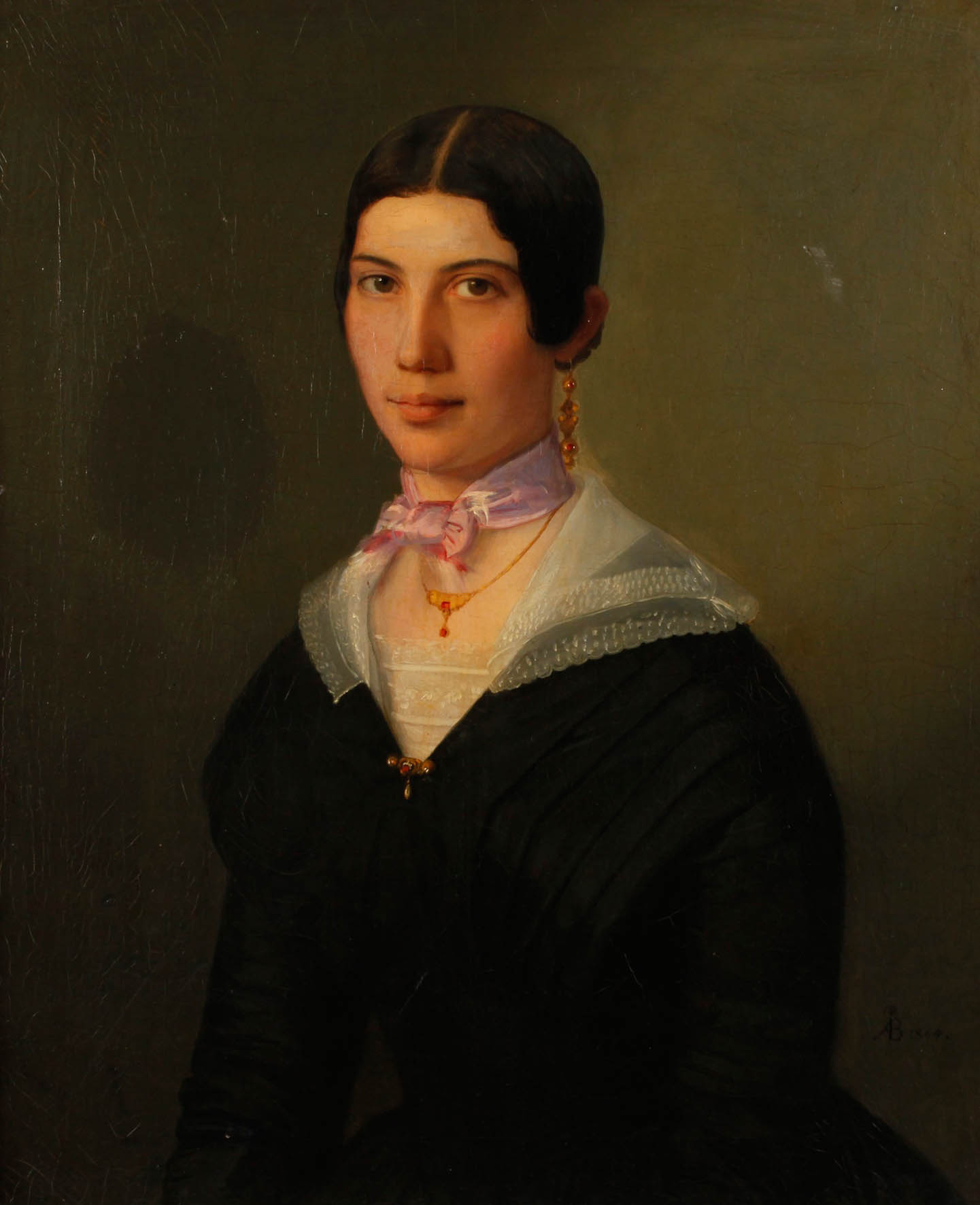 Damenportrait Biedermeier