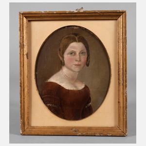 Damenportrait Biedermeier