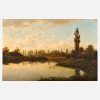 Sommerliche Flusslandschaft111