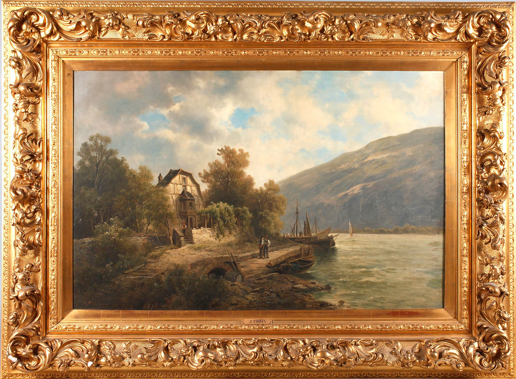 Josef Thoma junior, Ansicht Niederrhein