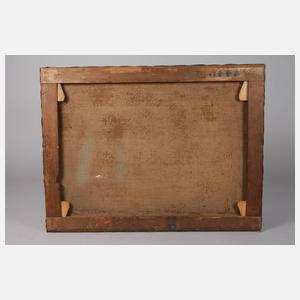 Julius Zielke, Romantische Flusslandschaft mit Schloss