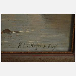 Heinrich Eduard Heyn der Ältere, Norwegische Fjordlandschaft