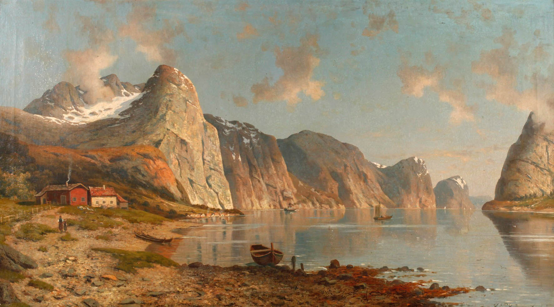 Heinrich Eduard Heyn der Ältere, Norwegische Fjordlandschaft