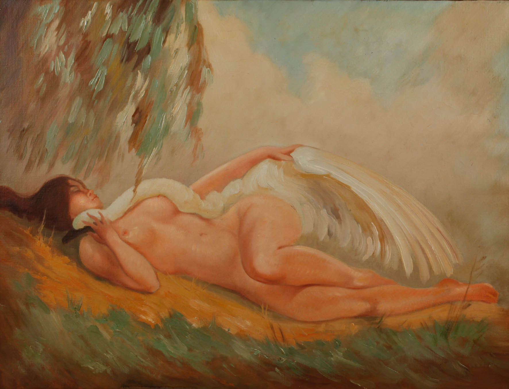 Leda mit Schwan