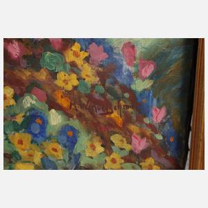 Heinrich Windelschmidt, Thronende Maria mit Kind in Sommerlandschaft