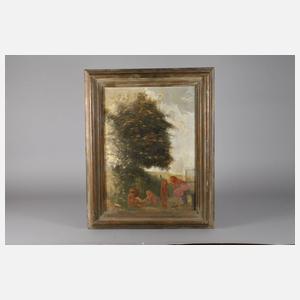 Siegfried Kühnel, attr., Familienidyll