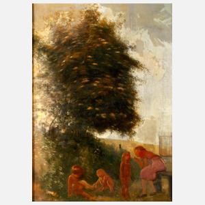 Siegfried Kühnel, attr., Familienidyll