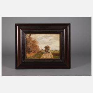 Karl Rohrhirsch, Postkutsche im Altmühltal