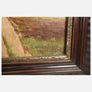 Karl Rohrhirsch, Postkutsche im Altmühltal