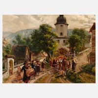 Prof. Wilhelm Zimmer, Dorfkirmes in Neuengönna bei Jena111