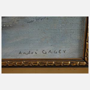 André Gagey, Angler am See