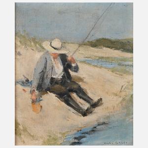 André Gagey, Angler am See