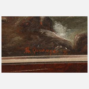 Theodor Genenger, Rettung Schiffbrüchiger aus stürmischer See