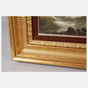 Theodor Genenger, Rettung Schiffbrüchiger aus stürmischer See