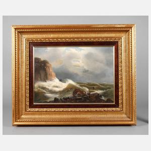 Theodor Genenger, Rettung Schiffbrüchiger aus stürmischer See