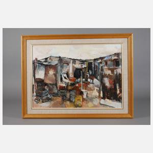 Welcome Koboka, ”Seated woman in township”