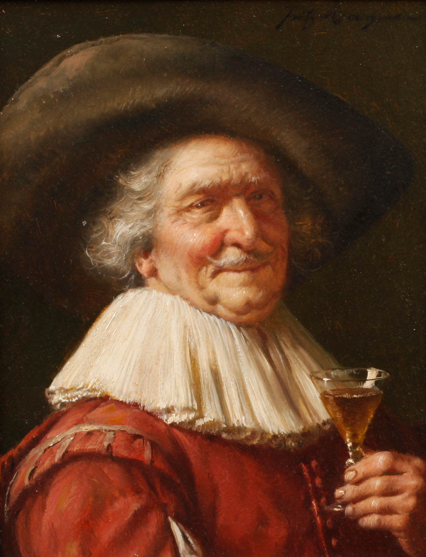 Fritz Wagner, Weintrinker