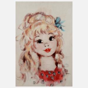 Köros, Mädchenportrait