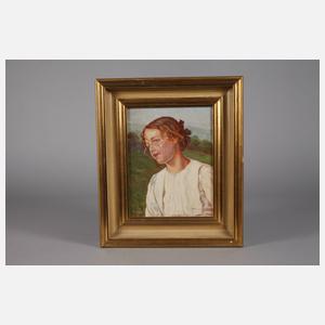 R. Franz, Mädchenportrait