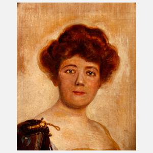 Prof. Egon Josef Kossuth, attr., Damenportrait