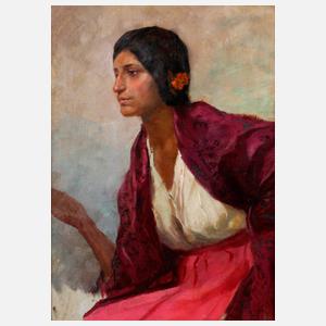 Paul Schramm, attr., Italienerin