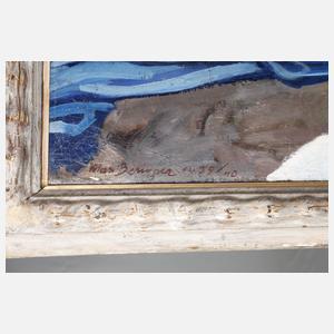 Max Beringer, Mädchenakt am Meer