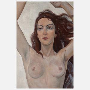 Max Beringer, Mädchenakt am Meer