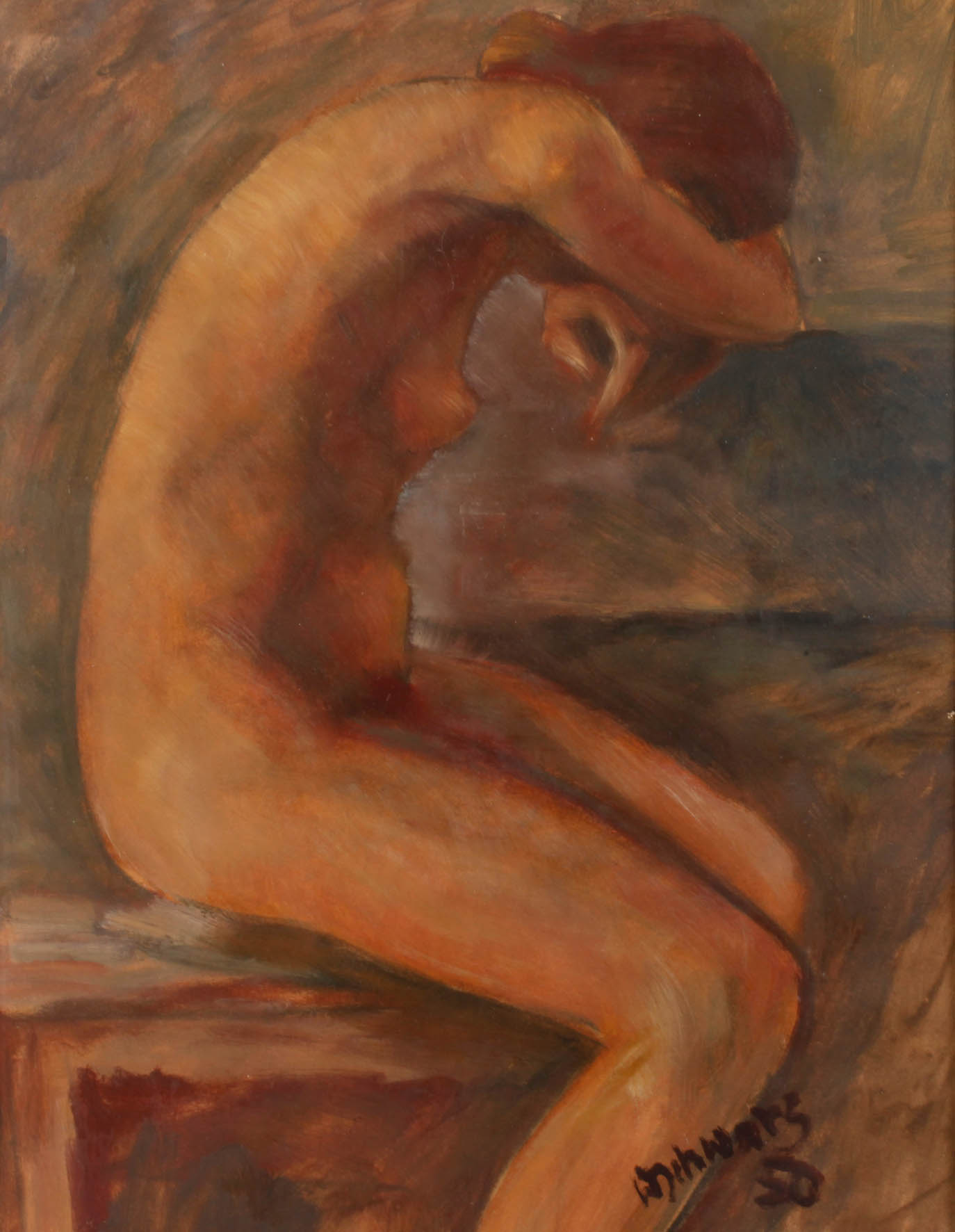 W. Schwarz, Frauenakt