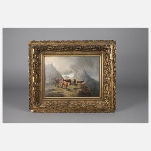 Kuhherde auf der Alm