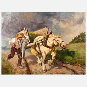 T. Heigel, Heimkehr im Sturm