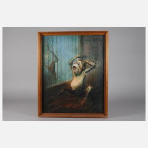 Walter Trautschold, ”Junger Orang-Utan”