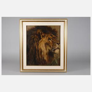 Fritz Linzer, Löwenportrait