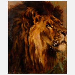 Fritz Linzer, Löwenportrait
