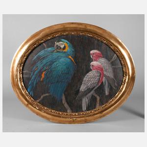 Julius Maria Adam, Papageien