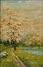 E. Hillebrandt, Frühlingslandschaft