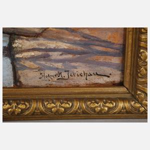 Holger Hvitfeldt Jerichau, Frühlingshafte Bachlandschaft