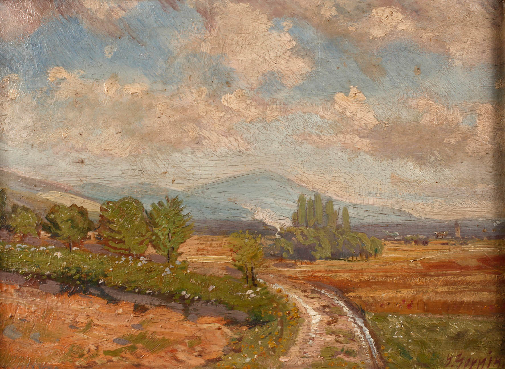 Heinrich Zernin, Südhessische Landschaft