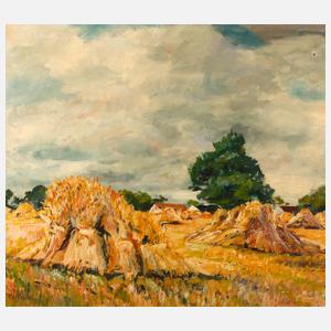 E. Wolter, Erntelandschaft