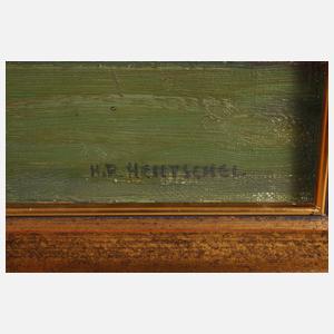 Hans Rudolf Hentschel, Haus hinter Bäumen