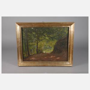 Hans Rudolf Hentschel, Sommerlicher Waldweg