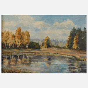 G. Schreiner, Sommerlicher See