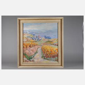 Expressive Sommerlandschaft