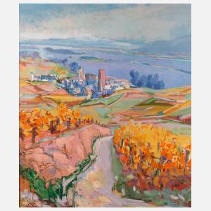 Expressive Sommerlandschaft