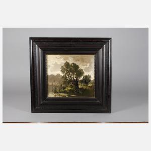 Fritz Halberg-Krauss, Idyll am Seeufer