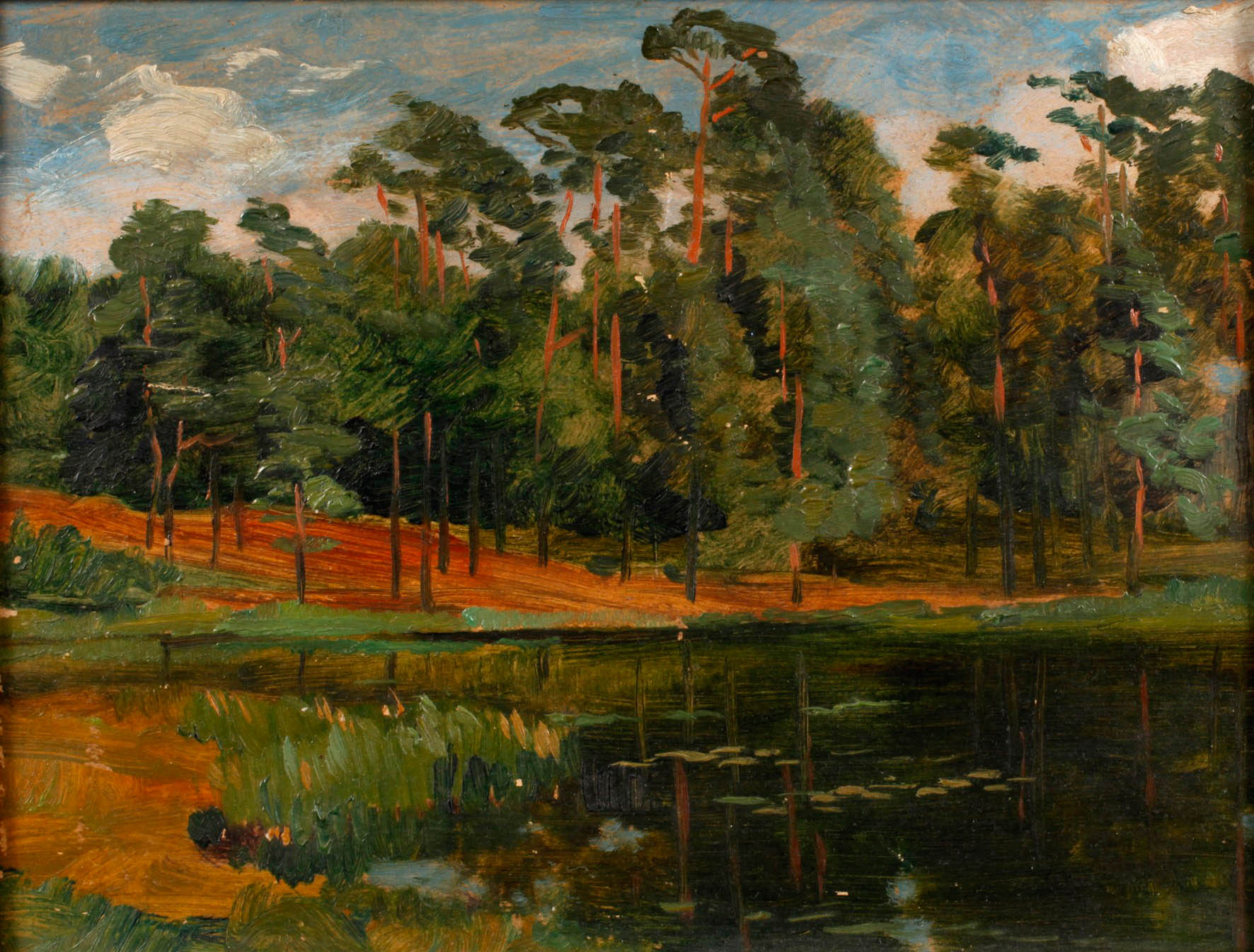 Prof. Paul Lothar Müller attr., Pechsee Grunewald