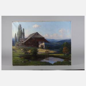 Arnold Lyongrün, Alm im Hochschwarzwald